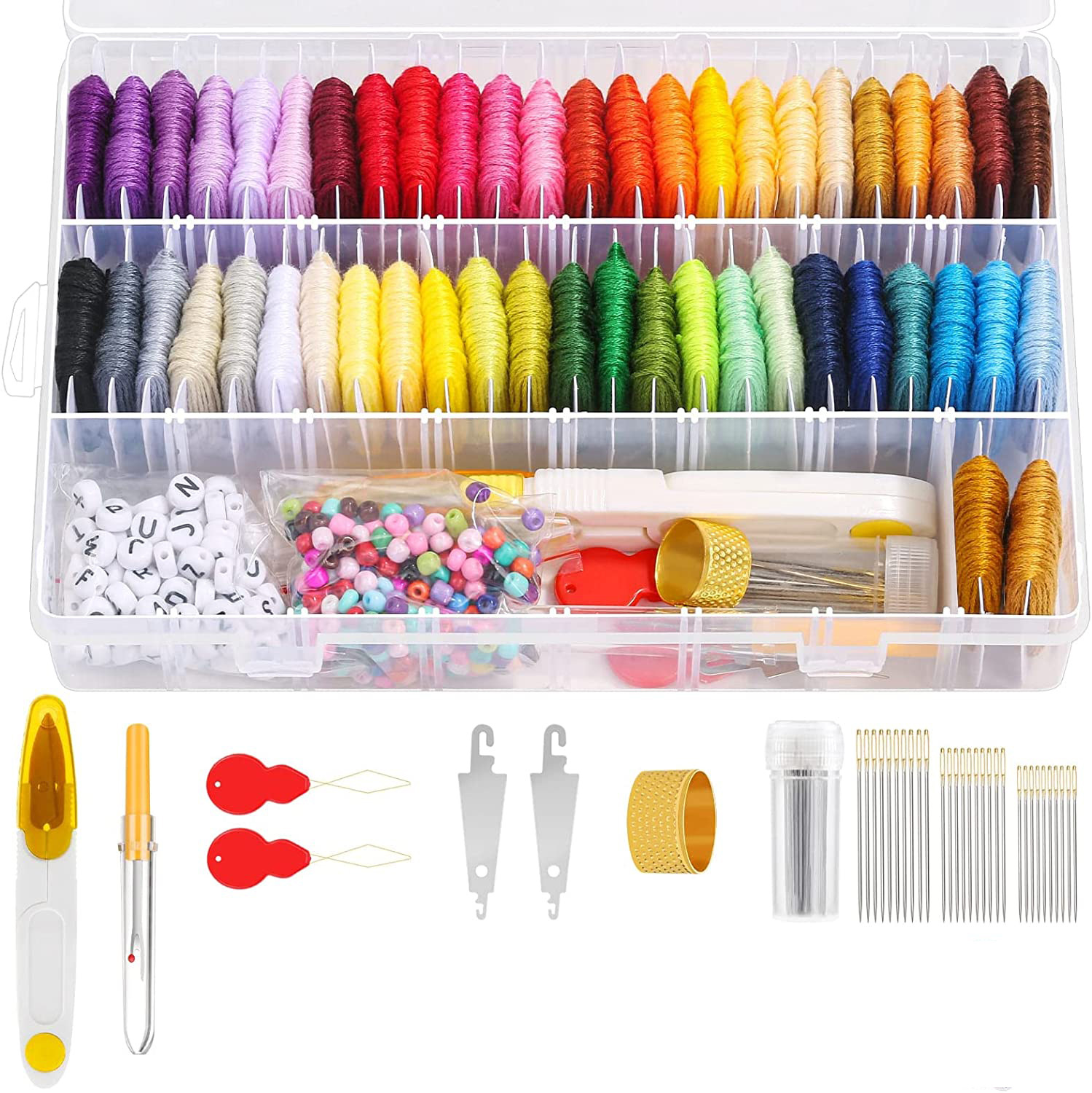 刺绣线．十字绣线，彩色DIY手工棉线 6股刺绣绣线50 色现货批发