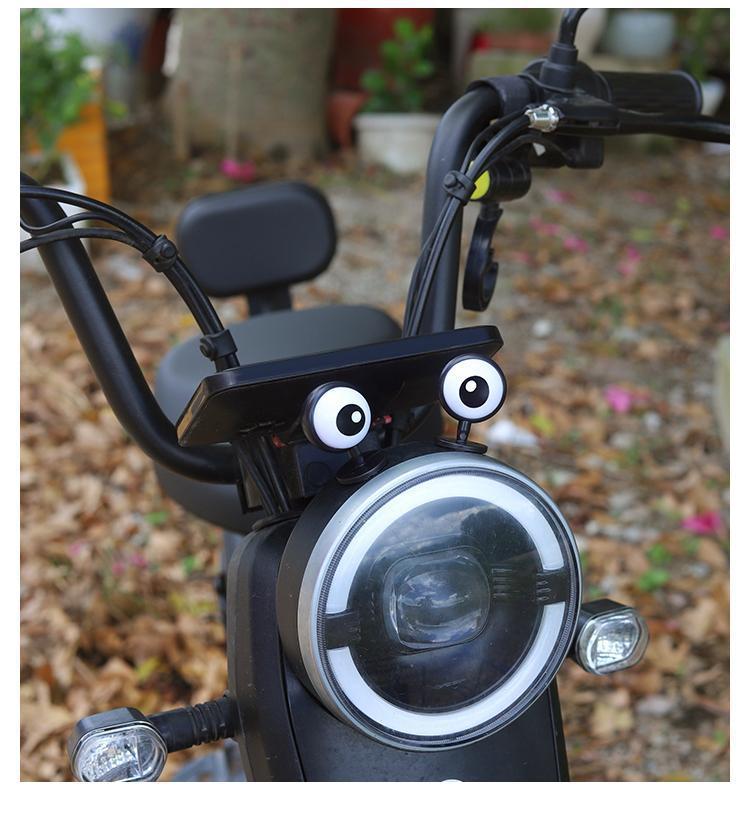 Electric Vehicle Helmet Decoration Funny Cute Accessories