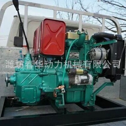 双缸26KW柴油机 力佳2110P发动机 2200转 配130变速箱总成