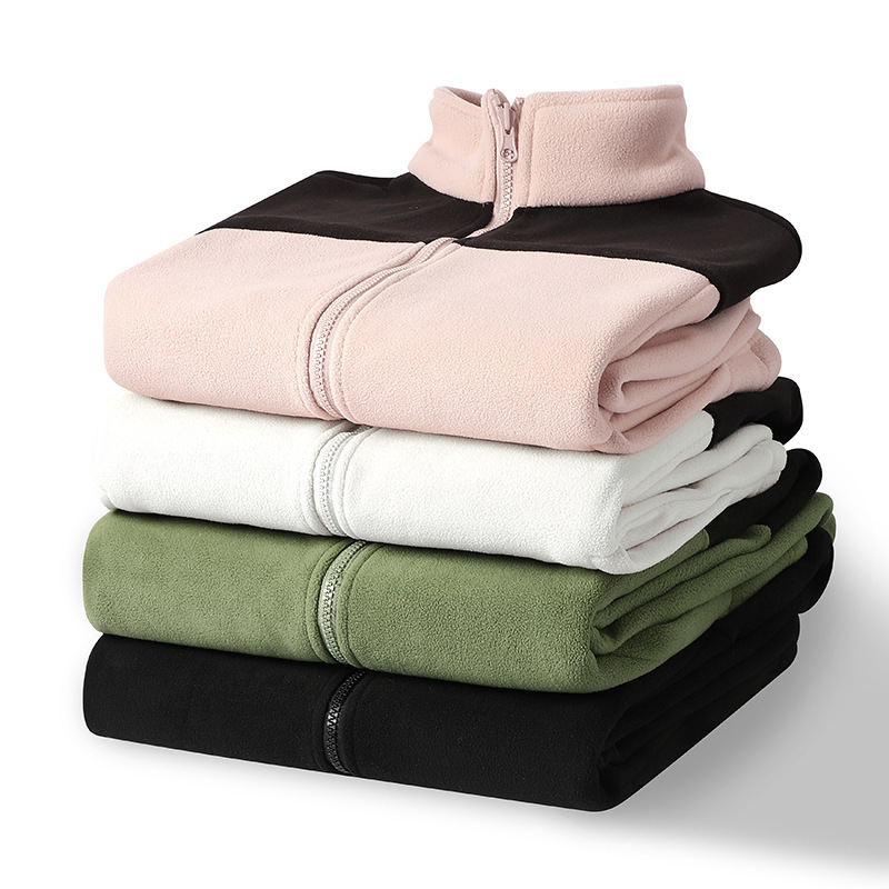 Ropa de asalto de otoño y invierno nueva pareja 3 en 1 pelusa gruesa calentamiento desmontable chaqueta deportiva casual