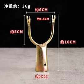 厂家直供 大号铁衣叉头 金属铁衣叉 晾衣叉 撑衣杆配件 2元店货源