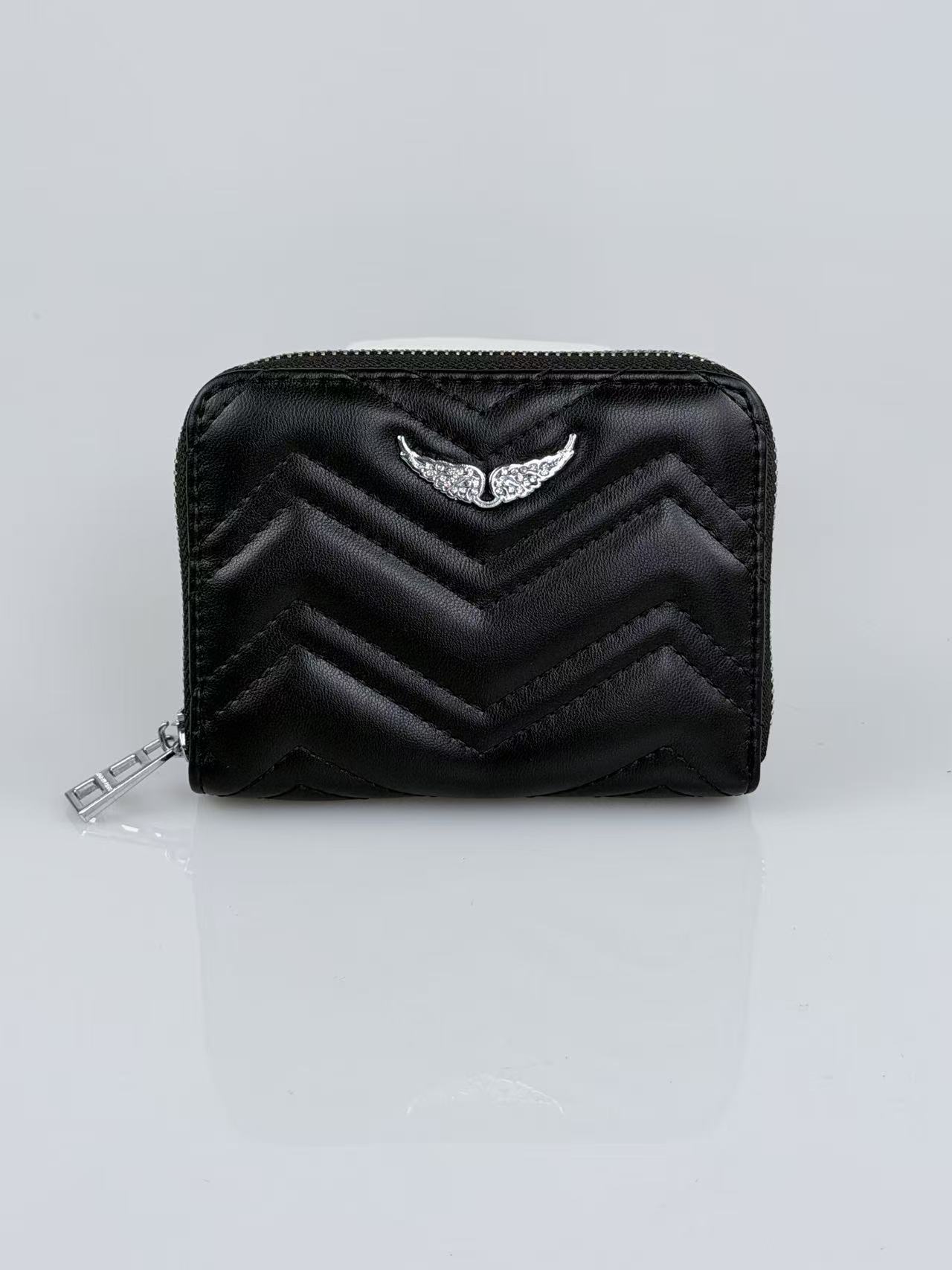 ZW Cartera Cartera de tarjetas de mano Europa y América simple Cartera de moda atmósfera nueva