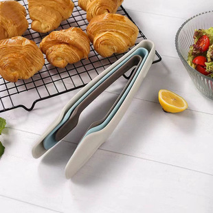 Kitchen Household Cold Dishes Plastic Food Clip Barbecue Clip Steak Clip Baking Bread Clip Buffet Anti-scalding Clip