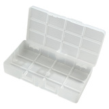 Пластиковая коробка винт пружина сегментация хранения электронных компонентов мелкие работники плюс толстая полупрозрачная коробка