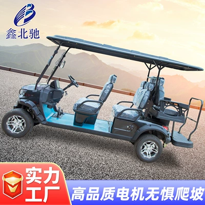 Elektrikli qolf avtomobilləri with large patterned off-road