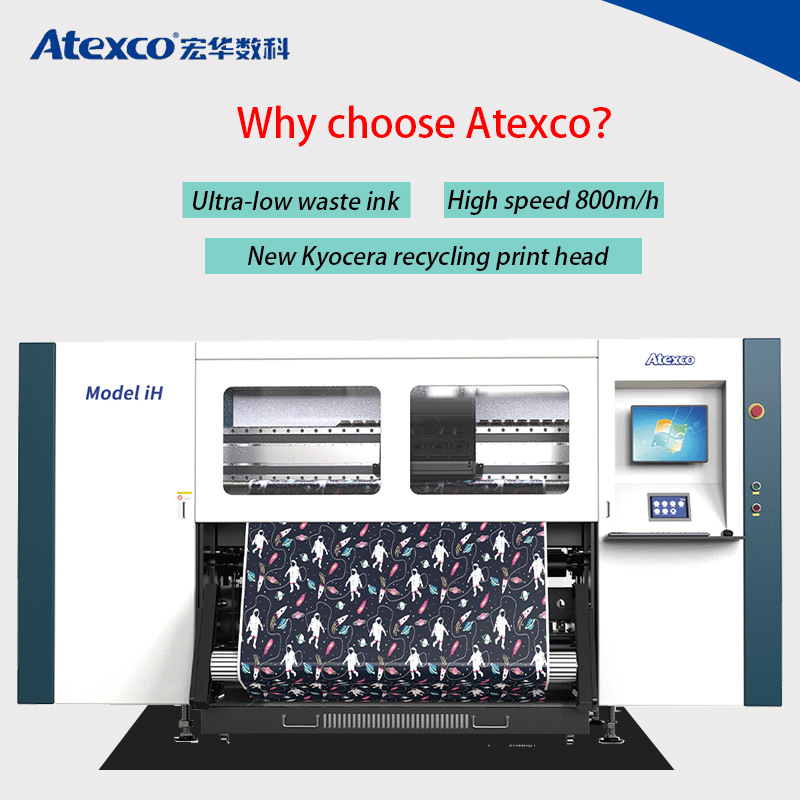 Atexco sublimation printer new Kyocera printhead industrial