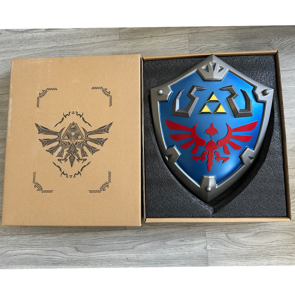 Sword Cast Valley Zelda Legend The Breath of the Wilderness Hailia Shield cos Prop Metal Shield Kingdom Tear Weapon