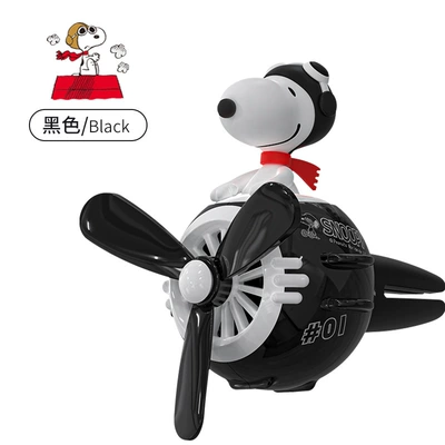Ornaments Decoration, Car Perfume Aromatherapy - snoopy-black-comes-with-2-aromatherapy-tablets
