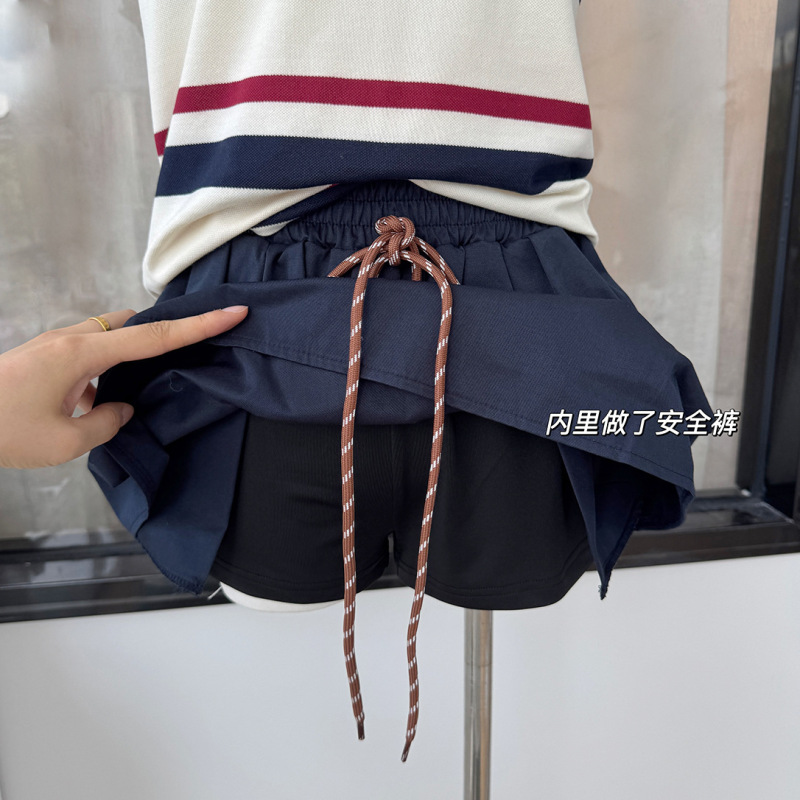 莫恩图书馆 miu系复古少女学院风蓬蓬裙子裙裤百搭|undefined