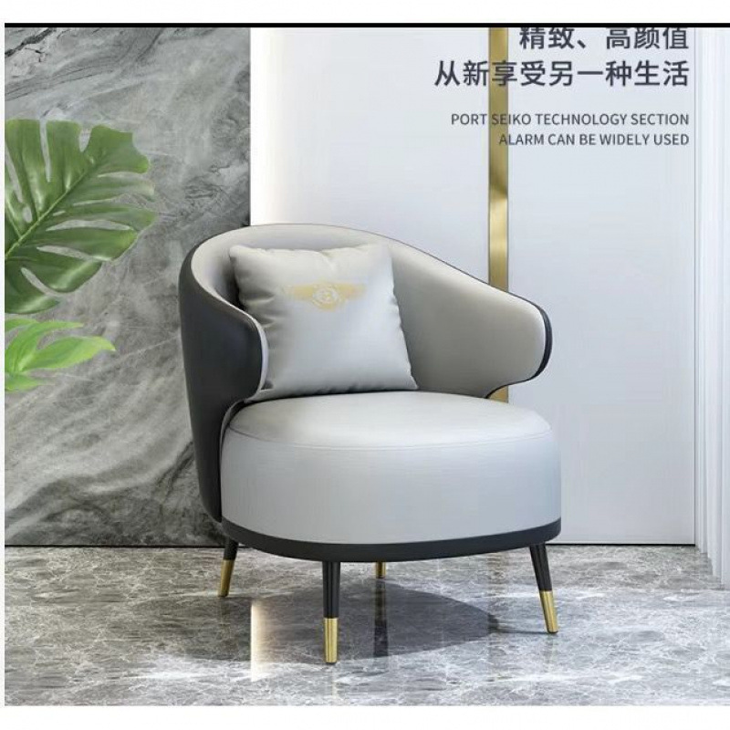 Sofá individual mesa de té combinación de ventas balcón ocio hotel de negocios salón de belleza recepción sofá mesa de negociación