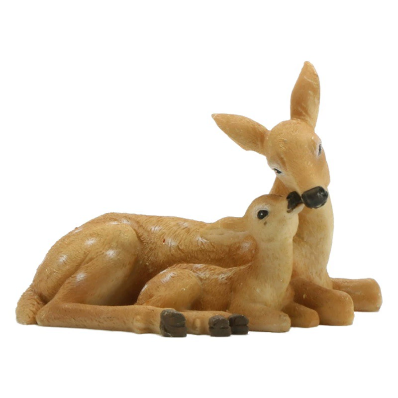 Садоводство Смола моделирование животных Сика олень ремесленные украшения садовый пейзаж аксессуары для рукоделия балкон бонсай сад