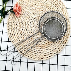 2元ロングハンドルステンレス鋼オイルザルオイルネットオイル漏れ豆乳フィルターキッチン用品2元卸売
