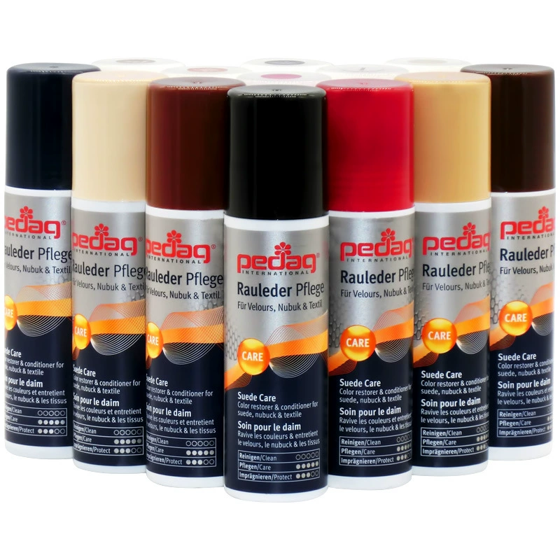 Немецкие замшевые кожаные цветные добавки PEDAG водные зимние сапоги Осветляющий агент замшевая кожаная цветная добавка уход за водой