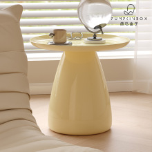 【】北欧茶几ins风简约现代客厅小圆桌家用网红沙发边p^