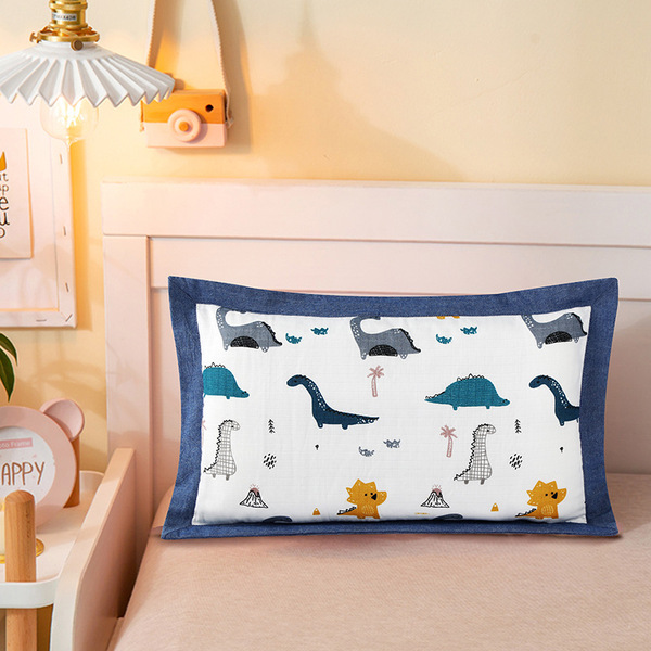 Cotton gauze pillowcase for baby