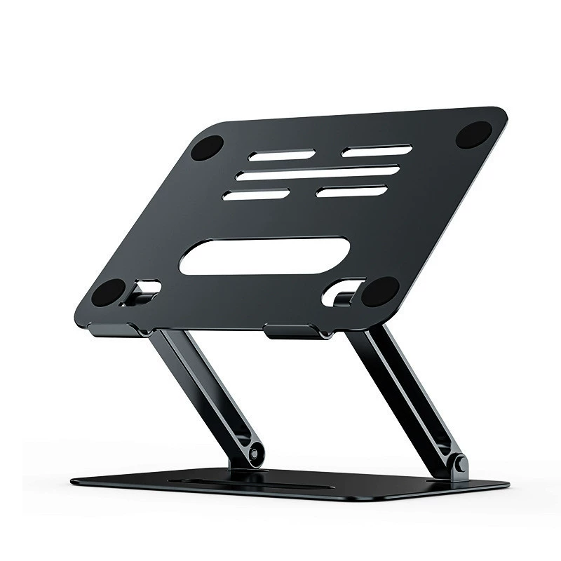 P43P новая повышающая защита шеи, регулируемая охлаждающая стойка из алюминиевого сплава, портативная двухслойная подставка для компьютера для хранения