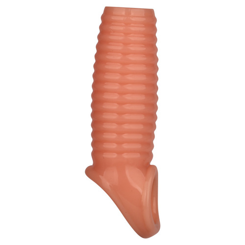 Crystal sex condom, wolf braces, men's semen-locking condom, thickened penis collar, adult sex products, foreskin-blocking ring