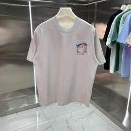 CASA卡萨 印花短袖T恤明星穿搭款质感超强潮男潮女必备经典落肩阔