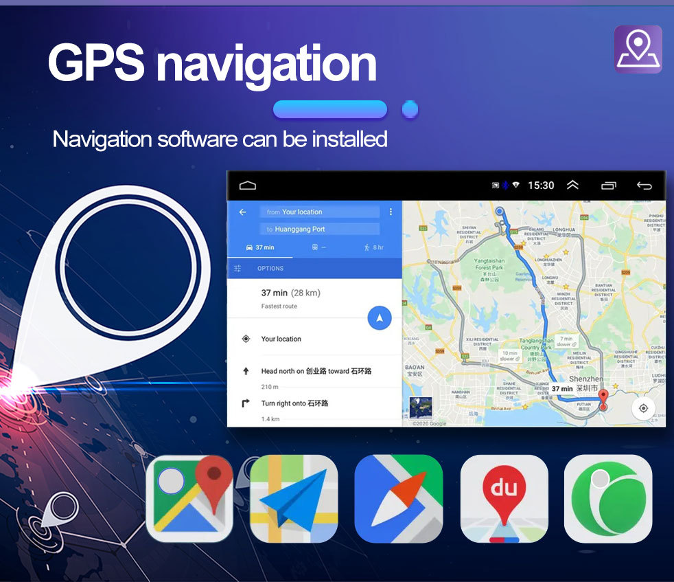 Suitable for 7inch Opel General Machine Gps High-Definition Screen Mp5 Bluetooth Android Car Navigation All-In-One Carplay