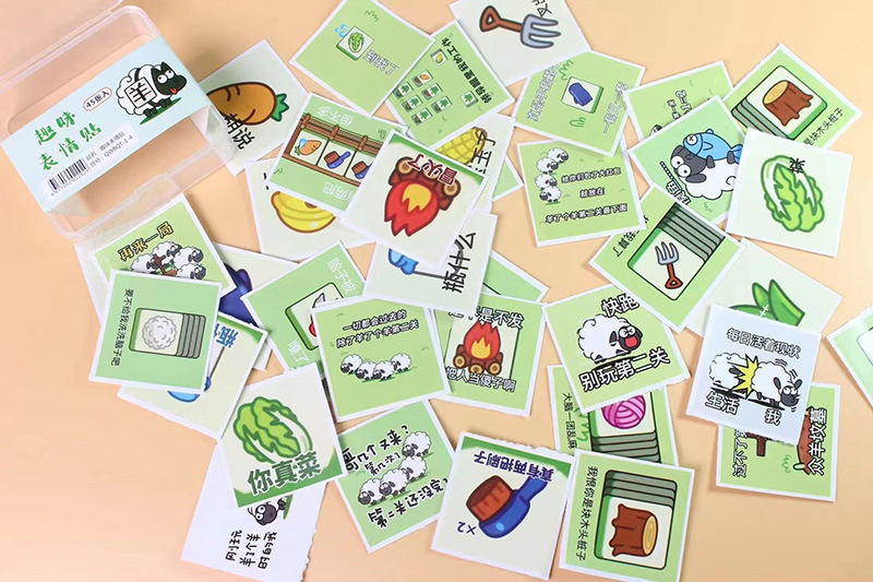 Cartoon waterproof sticker, new collection