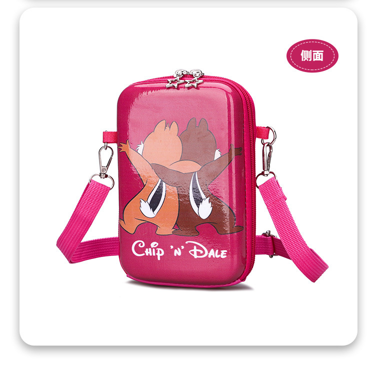 Children's mobile phone bags, cartoon Mickey Ni single-shoulder bags, cute and trendy bags for boys and girls, 2021 new style crossbody bags wholesale undefined