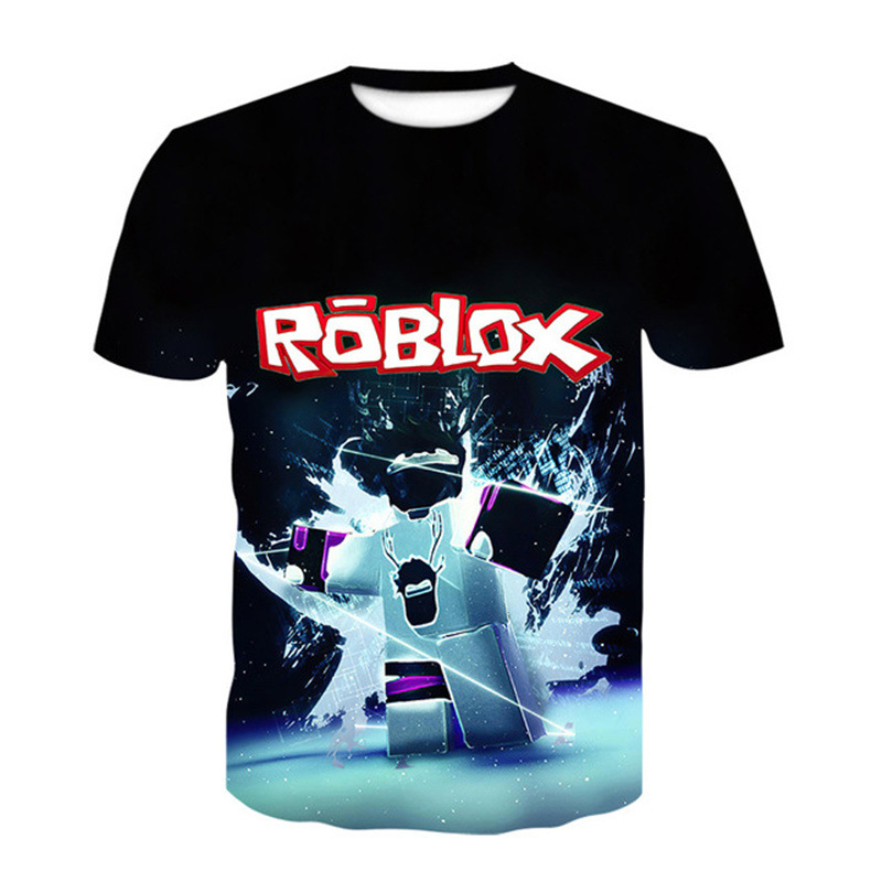 Children's summer cartoon T-shirt for boys