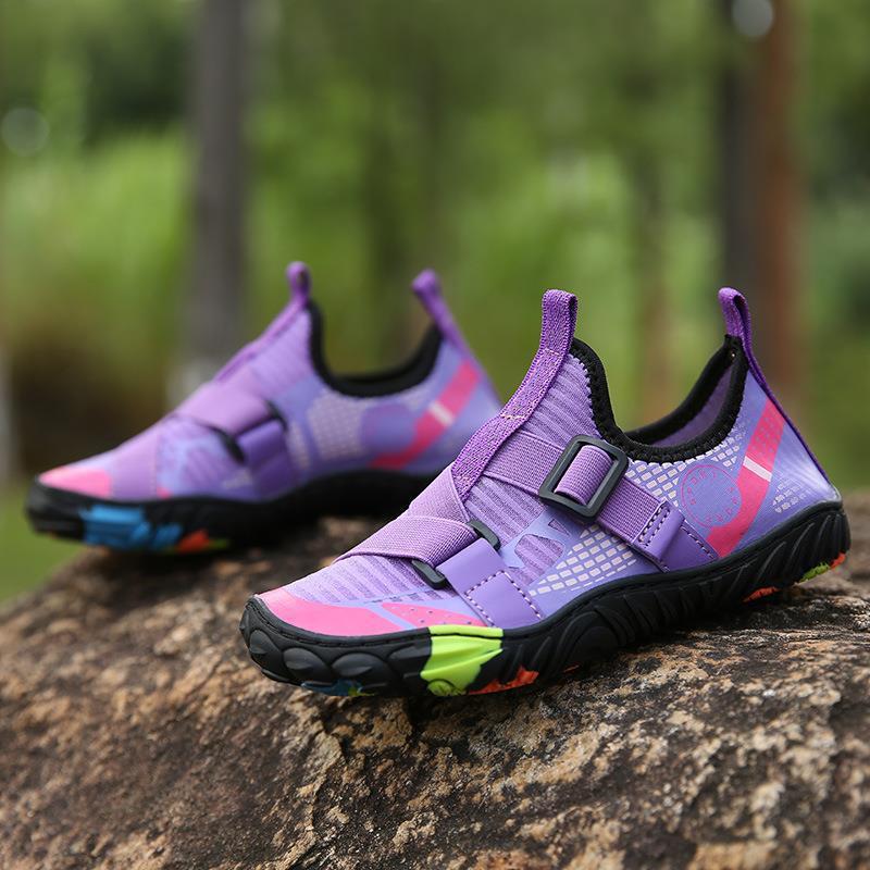 Summer children's beach swimming shoes wading upstream shoes women's barefoot diving shoes couple outdoor five-finger shoes men's shoes