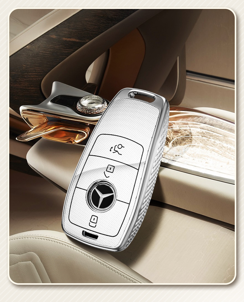 For Mercedes-Benz a200l Key Case New b200 Buckle gla220 Package glb220 Car Key Shell Buckle