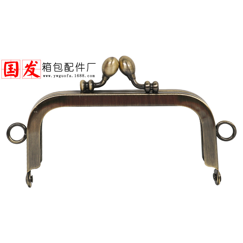 [con agujeros de tornillo] 10.5cm cuadrado sin agujeros cabeza de brotes cabeza de oro de alta calidad agujeros de presión manual