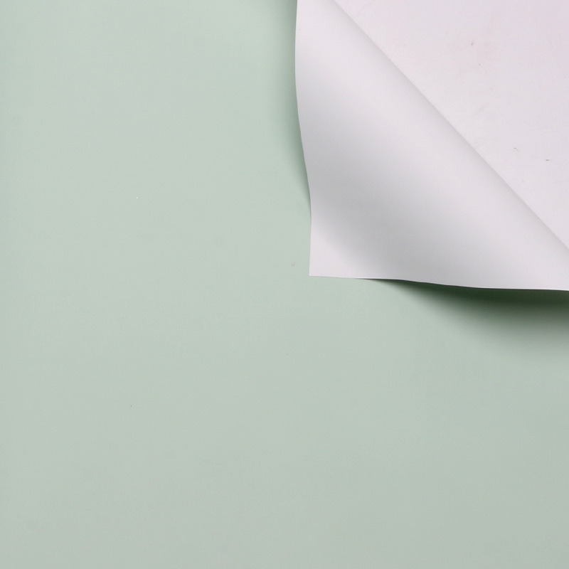 Estilo coreano primer amor color sólido papel ouya mañana niebla mate impermeable papel mate ramo de flores translúcidas papel de embalaje al por mayor