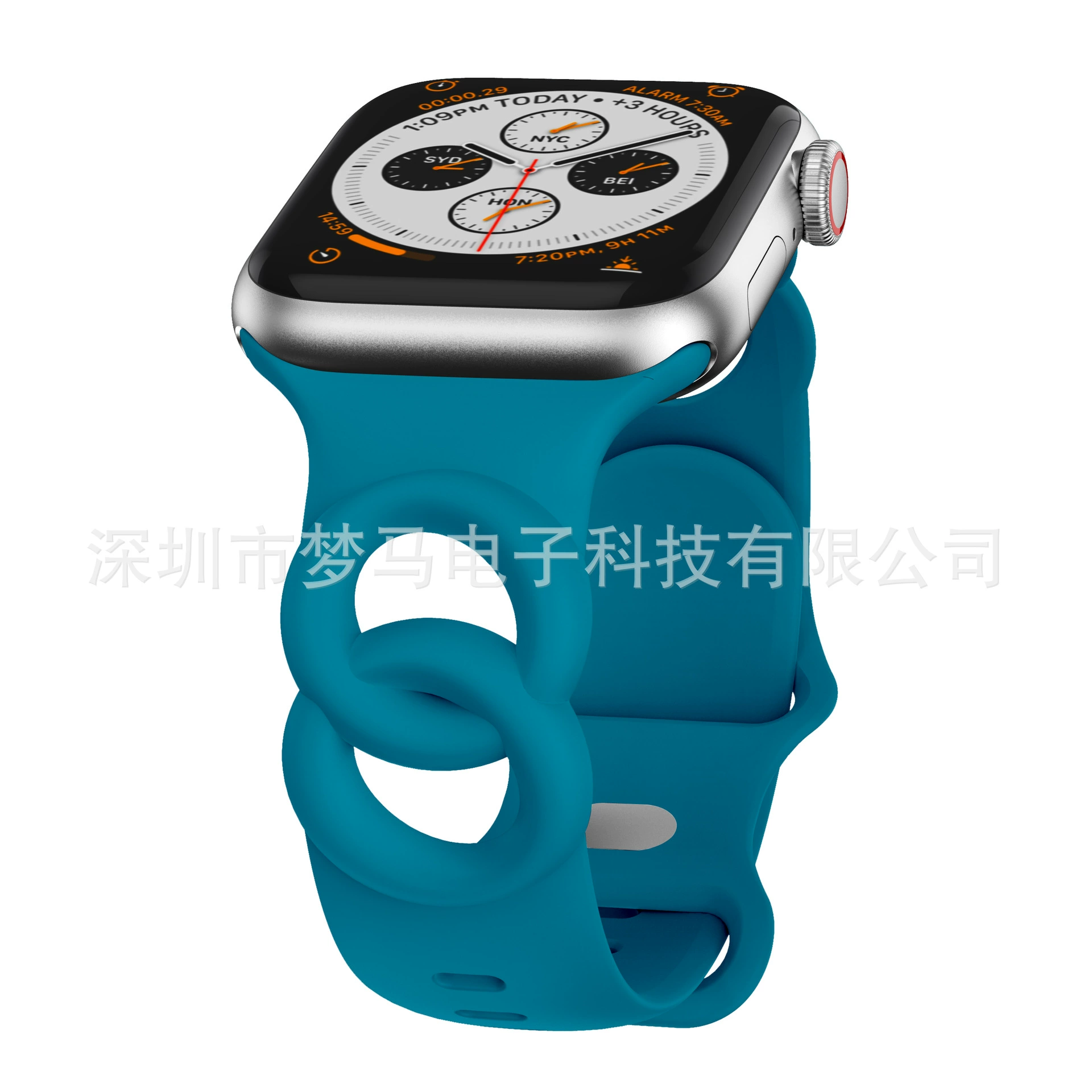 Apple, силиконовый ремешок для часов