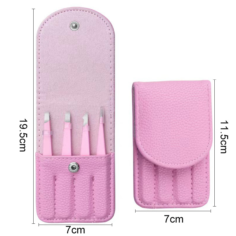 Hombres y mujeres pinzas de acero inoxidable ceja profesional ceja clip clip