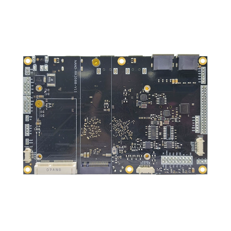 Плата разработки Risin Micro RK3568 0.8T NPU RockChip Yuanchuang Nano-RK3568