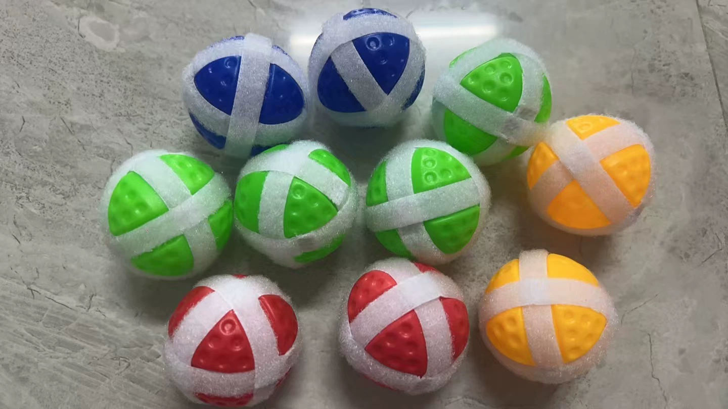 Гу шарик с липучкой, нейлоновые дротики, игрушка, 4.3 см