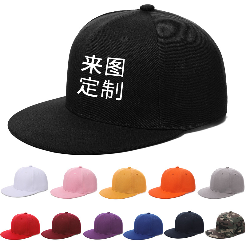Sombreros personalizados logo bordado impresión publicidad para hombres y mujeres sombreros de lengua de pato personalizados para niños béisbol sombrero solar al aire libre