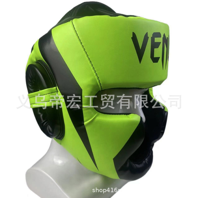 ボクシングヘルメット成人児童男女散打格闘頭泰拳格闘テコンドー帽子head gears|undefined