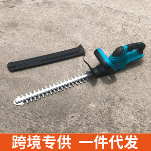 Cross-Border Electric Hedge Trimmer Portable Lithium Battery Multi-Functional Household Hedge Trimmer Outdoor Greening Double-Edged