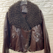 海宁皮衣外套女短款冬季2025新款高级感时髦通勤休闲夹克上衣皮草