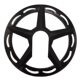 Mountain bike roulette passport/4 holes 10.5*9.5cm transparent tooth plate cover protective cover riding accessories