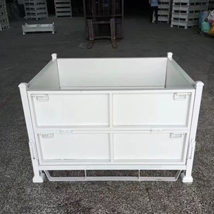 Customized Metal Turnover Box, Car Accessories Transfer Box, Electronic Component Storage Box, Mechanical Manufacturing Iron Pallet Box