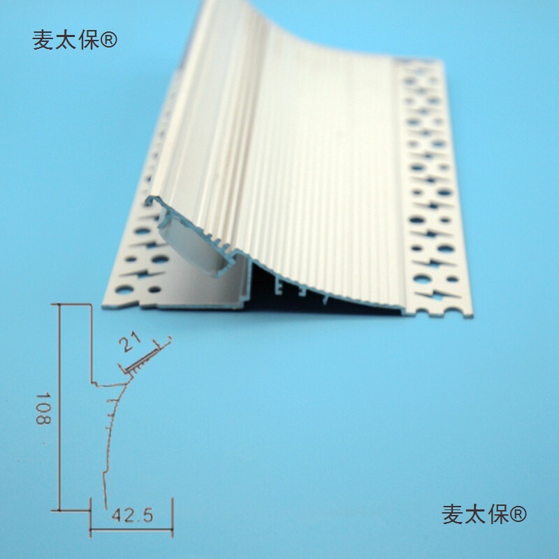 Upward Lighting Linear Corner Waistline Downlight Slot Light with Ceiling Wash Line Wall Invisible Wall Wash Metabo