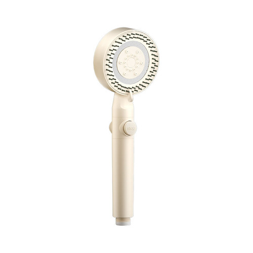 Cross-border massage combing shower head supercharged five-speed shower handheld nozzle water heater bathing and combing dual-purpose fluffy head