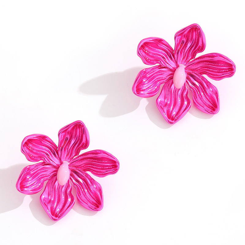 Fashion Flower Bow Knot Alloy Plating Womenu0027S Ear Studs 1 Pair
