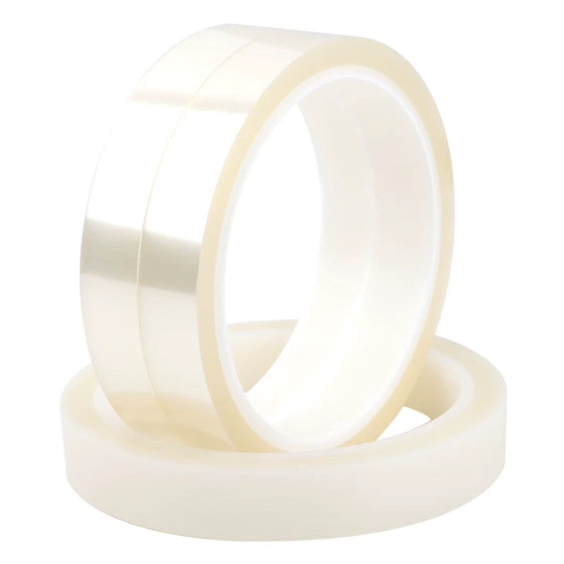 Прозрачная термостойкая немаркирующая лента из ПЭТ прозрачная полиэфирная лента изоляция с высокой адгезией высечка Гальваника трансферная печать