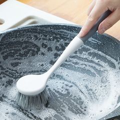 長柄洗鍋刷家用小刷子不傷鍋刷鍋神器廚房不粘鍋去污清潔刷洗碗刷