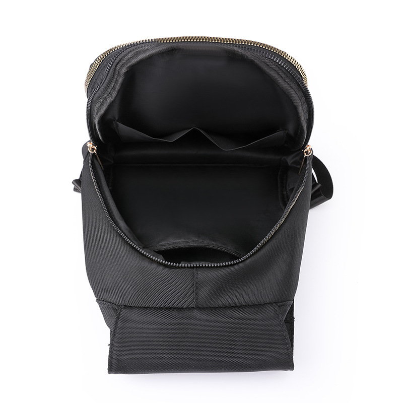 Comercio exterior al por mayor 2023 nueva mochila de nailon para mujer coreana simple mochila de viaje urbano pequeño bolso femenino