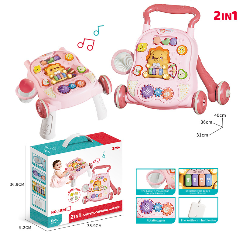 Andador Multifuncional para Bebé de Plástico Música ligera image 11