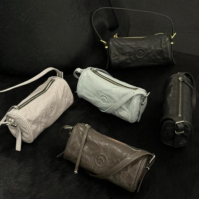 Grott Le25 New Model Pen Holder Bag Women's Handbag Single Shoulder Crossbody Mobile Phone Small Bag Mini Style