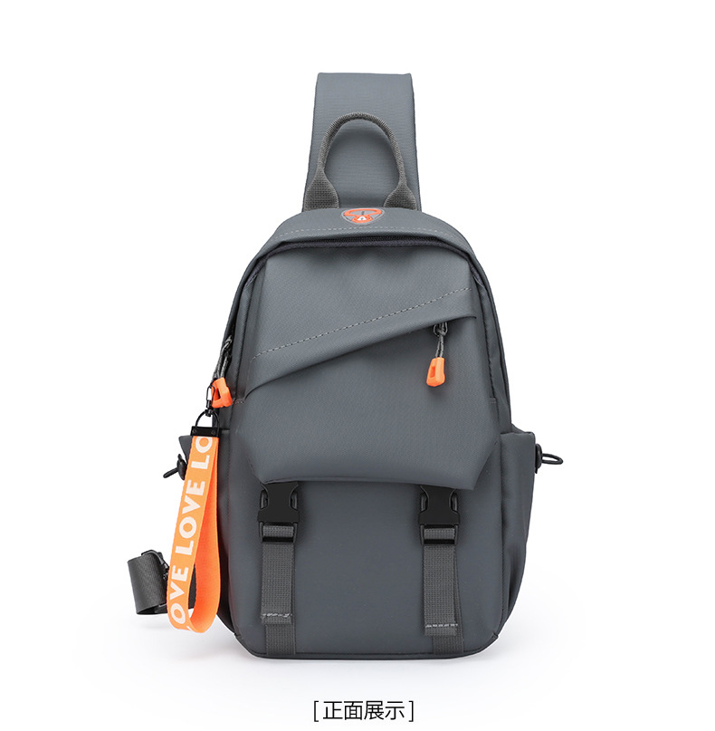 New trendy men's chest bags, casual single-shoulder bags, backpacks, crossbody bags, water-resistant men's bags, business men's bags, cross-border undefined