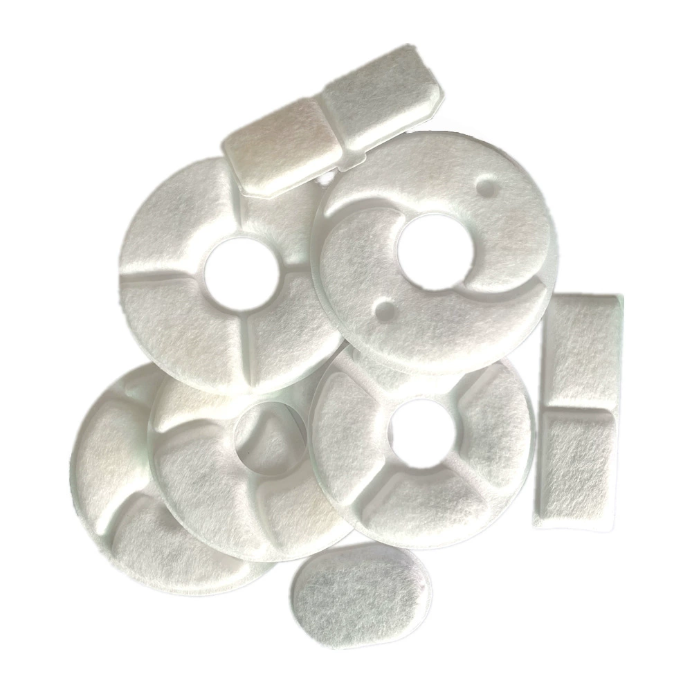 Фильтрующий элемент для фонтанчика для воды для животных, фильтр для кормушки для кошек, фильтр с активированным углём и хлопком